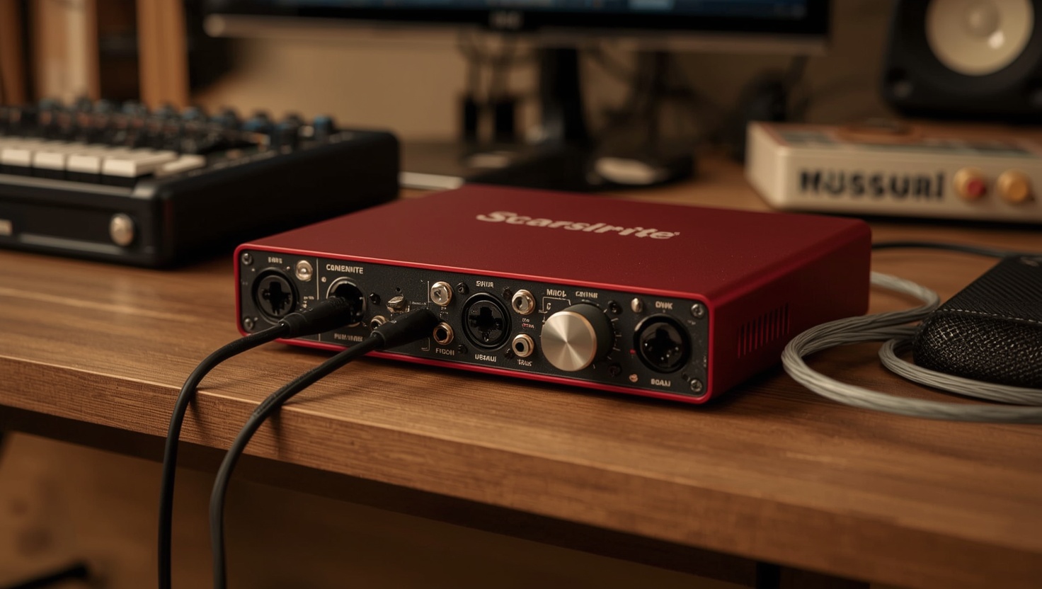 usb audio interface test